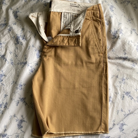 J crew men’s khaki shorts -34 New - Picture 6 of 10